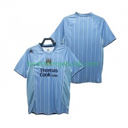 Manchester City 2007 Retro Mænd Hjemmebane Fodboldtrøje 2008 Kortærmet