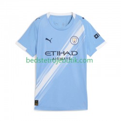 Manchester City Dame Hjemmebane Fodboldtrøje 2025-2026 Kortærmet