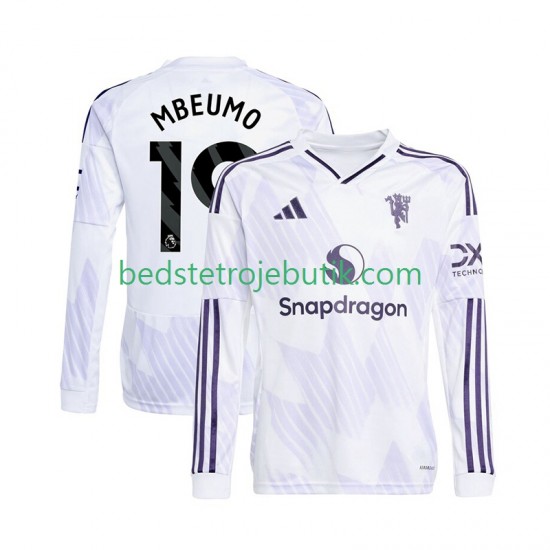 Manchester United Bryan Mbeumo 19 Mænd Udebane Fodboldtrøje 2025-2026 Langærmet