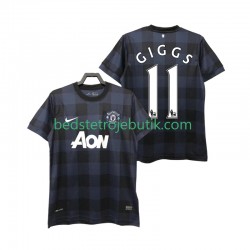 Manchester United GIGGS 11 2013 2014 Retro Mænd Udebane Fodboldtrøje Kortærmet