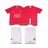 Manchester United Premier League 2007 Retro Børn Hjemmebane Fodboldtrøje 2008 Kortærmet