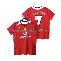 Manchester United RONALDO 7 2005 Retro Mænd Hjemmebane Fodboldtrøje 2006 Kortærmet