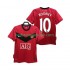 Manchester United ROONEY 10 2009 Retro Mænd Hjemmebane Fodboldtrøje 2010 Kortærmet