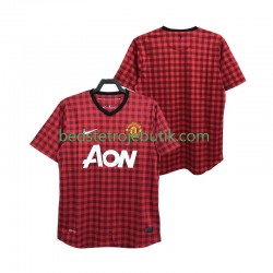 Manchester United 2012 2013 Retro Mænd Hjemmebane Fodboldtrøje Kortærmet
