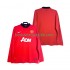 Manchester United 2013 2014 Retro Mænd Hjemmebane Fodboldtrøje Langærmet