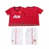 Manchester United 2012 2013 Retro Børn Hjemmebane Fodboldtrøje Kortærmet