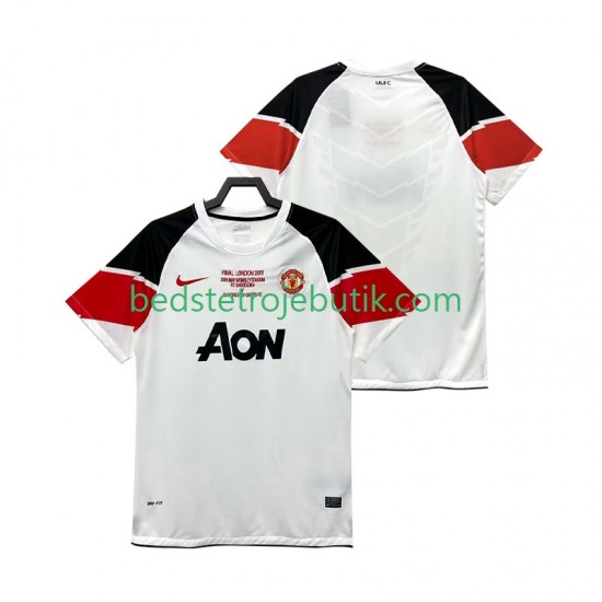 Manchester United Champions League 2012 Retro Mænd 3. Valg Fodboldtrøje 2011 Kortærmet