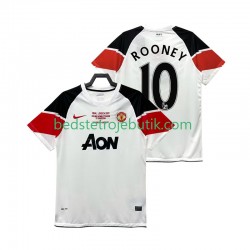 Manchester United Rooney 10 Champions League 2012 Retro Mænd 3. Valg Fodboldtrøje 2011 Kortærmet
