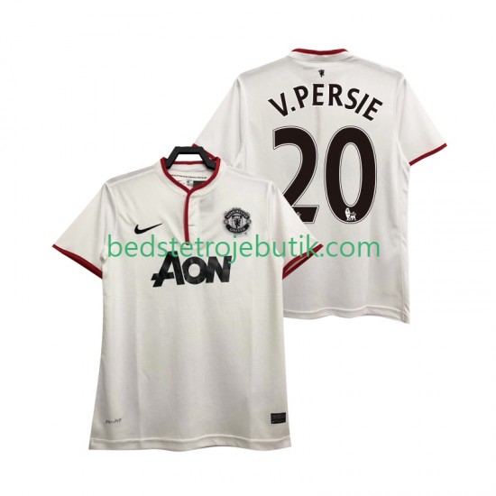Manchester United V PERSIE 20 2013 2014 Retro Mænd 3. Valg Fodboldtrøje Kortærmet