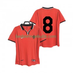 Holland 8 Retro Mænd Hjemmebane Fodboldtrøje 1998 Kortærmet