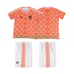 Holland 1988 Retro Børn Hjemmebane Fodboldtrøje Kortærmet
