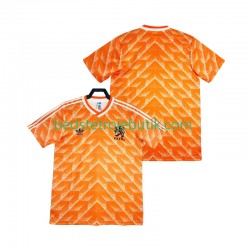 Holland 1988 Retro Mænd Hjemmebane Fodboldtrøje Kortærmet