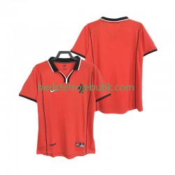 Holland Retro Mænd Hjemmebane Fodboldtrøje 1998 Kortærmet