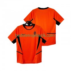 Holland Retro Mænd Hjemmebane Fodboldtrøje 2002 Kortærmet