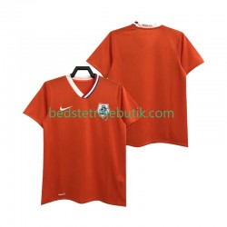 Holland Retro Mænd Hjemmebane Fodboldtrøje 2008 Kortærmet