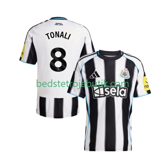 Newcastle United Sandro Tonali 8 Mænd Hjemmebane Fodboldtrøje 2025-2026 Kortærmet