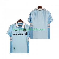 Olympique de Marseille Retro Mænd Udebane Fodboldtrøje 1999 1998 Kortærmet