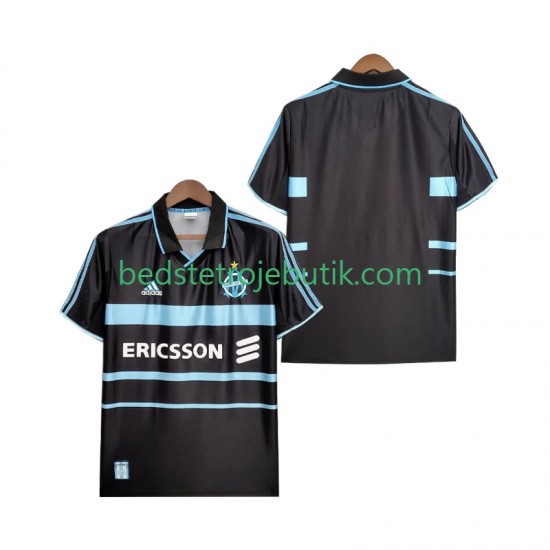 Olympique de Marseille 2000 Retro Mænd 3. Valg Fodboldtrøje 1999 Kortærmet