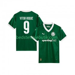 Palmeiras Vitor Roque 9 Mænd Hjemmebane Fodboldtrøje 2025-2026 Kortærmet