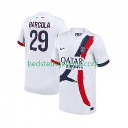 Paris Saint-Germain Bradley Barcola 29 Mænd Udebane Fodboldtrøje 2025-2026 Kortærmet