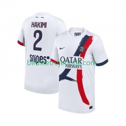 Paris Saint-Germain Hakimi 2 Mænd Udebane Fodboldtrøje 2025-2026 Kortærmet
