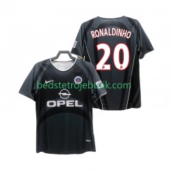 Paris Saint-Germain RONALDINHO 20 2001 Retro Mænd 3. Valg Fodboldtrøje 2002 Kortærmet