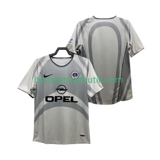 Paris Saint-Germain 2001 Retro Mænd Udebane Fodboldtrøje 2002 Kortærmet