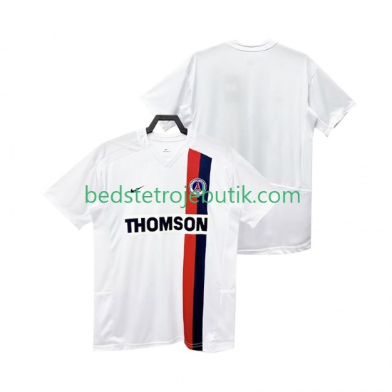Paris Saint-Germain 2003 Retro Mænd Udebane Fodboldtrøje 2002 Kortærmet