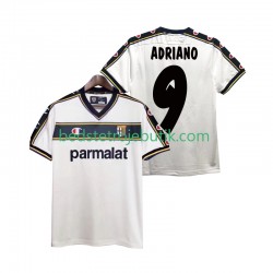 Parma ADRIANO 9 2003 Retro Mænd Udebane Fodboldtrøje 2002 Kortærmet