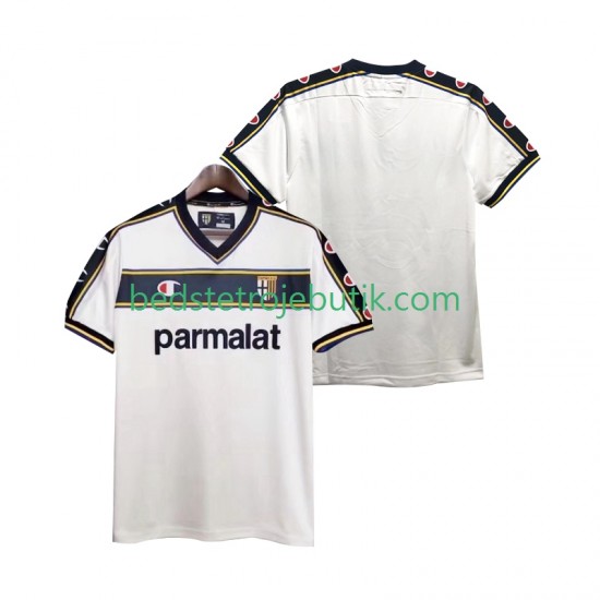 Parma 2003 Retro Mænd Udebane Fodboldtrøje 2002 Kortærmet