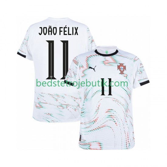 Portugal Joao Felix 11 Mænd Udebane Fodboldtrøje 2025-2026 Kortærmet