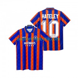 Rangers HATELEY 10 1993 1994 Retro Mænd Udebane Fodboldtrøje Kortærmet