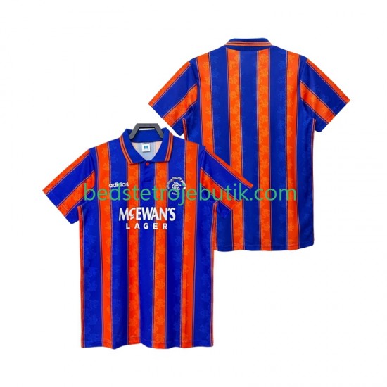 Rangers 1993 1994 Retro Mænd Udebane Fodboldtrøje Kortærmet