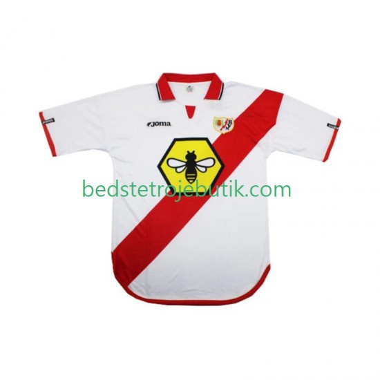 Rayo Vallecano 2000 2001 Retro Mænd Hjemmebane Fodboldtrøje Kortærmet