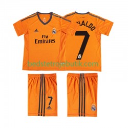 Real Madrid Cristiano Ronaldo 7 2013 2014 Retro Børn 3. Valg Fodboldtrøje Kortærmet