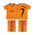 Real Madrid Cristiano Ronaldo 7 2013 2014 Retro Børn 3. Valg Fodboldtrøje Kortærmet