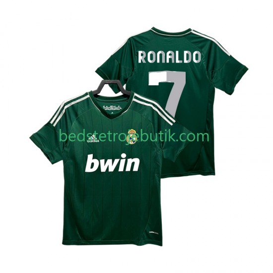 Real Madrid Cristiano Ronaldo 7 2012 2013 Retro Mænd 3. Valg Fodboldtrøje Kortærmet