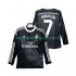 Real Madrid Cristiano Ronaldo 7 2014 2015 Retro Mænd 3. Valg Fodboldtrøje Langærmet