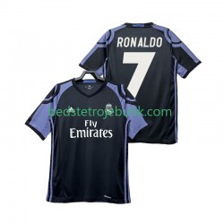 Real Madrid Cristiano Ronaldo 7 2016 2017 Retro Mænd 3. Valg Fodboldtrøje Kortærmet