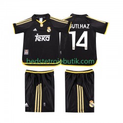 Real Madrid GUTI.HAZ 14 2001 Retro Børn Udebane Fodboldtrøje 1999 Kortærmet