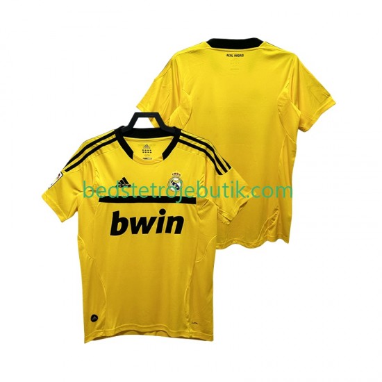 Real Madrid 2012 Målmand Retro Mænd Hjemmebane Fodboldtrøje 2011 Kortærmet