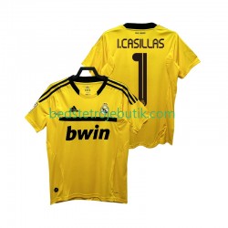 Real Madrid I.CASILLAS 1 2012 Målmand Retro Mænd Hjemmebane Fodboldtrøje 2011 Kortærmet