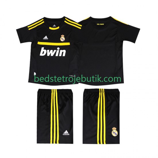 Real Madrid -2012 Målmand Retro Børn Hjemmebane Fodboldtrøje 2011 Kortærmet