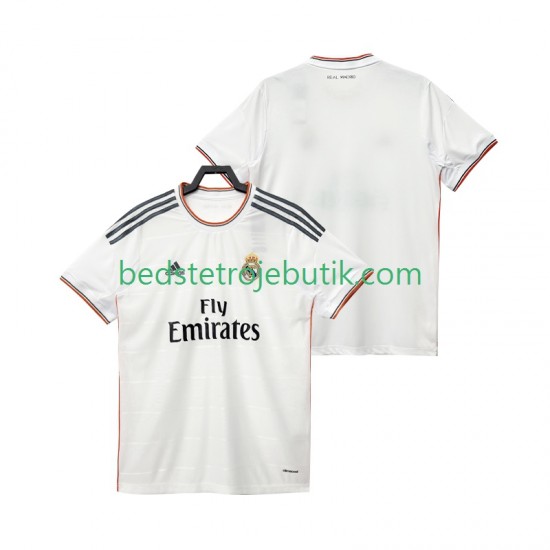 Real Madrid 2013 2014 Retro Mænd Hjemmebane Fodboldtrøje Kortærmet