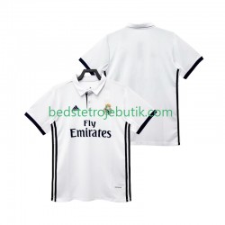 Real Madrid 2017 2018 Retro Mænd Hjemmebane Fodboldtrøje Kortærmet