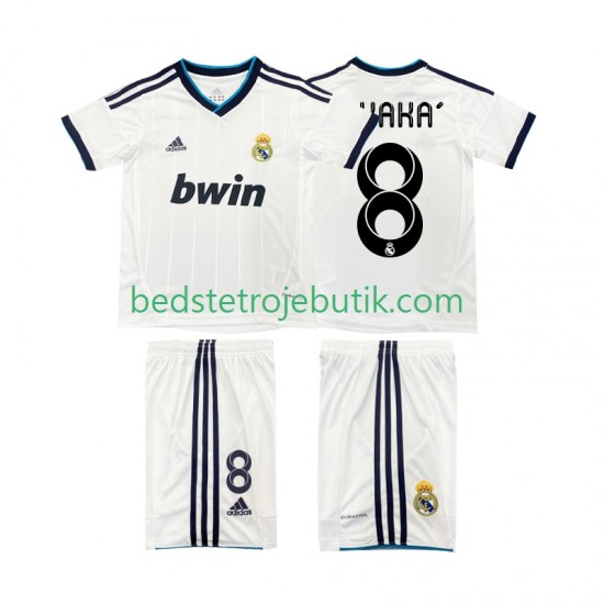 Real Madrid KAKA 8 2012 2013 Retro Børn Hjemmebane Fodboldtrøje Kortærmet