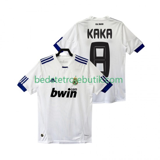Real Madrid KAKA 8 Retro Mænd Hjemmebane Fodboldtrøje 2011 2010 Kortærmet