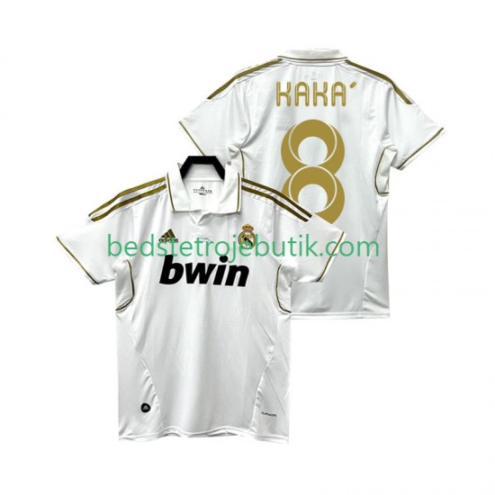 Real Madrid KAKA 8 2012 Retro Mænd Hjemmebane Fodboldtrøje 2011 Kortærmet
