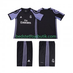 Real Madrid 2016 2017 Retro Børn 3. Valg Fodboldtrøje Kortærmet