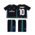 Real Madrid Modrić 10 2017 2018 Retro Børn Udebane Fodboldtrøje Kortærmet